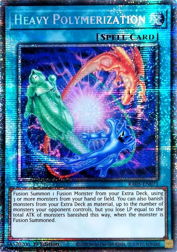 Heavy Polymerization (Starlight Rare) (RA05-EN071) - Starlight Rare