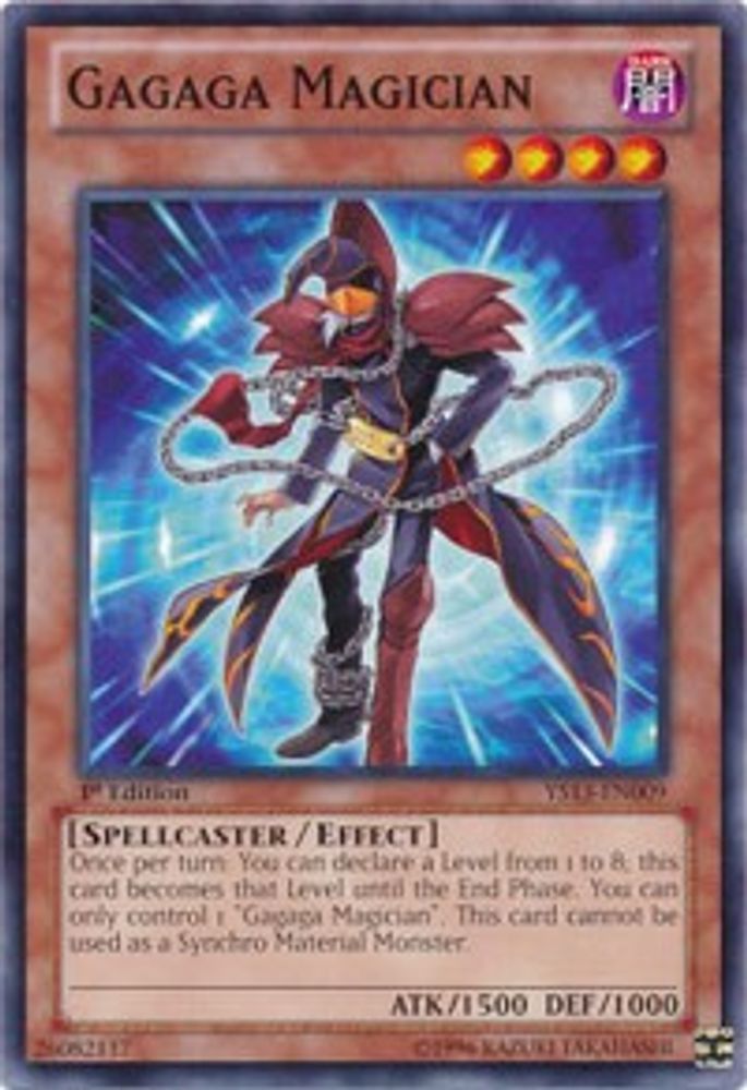 Gagaga Magician (YS13-EN009) - Common
