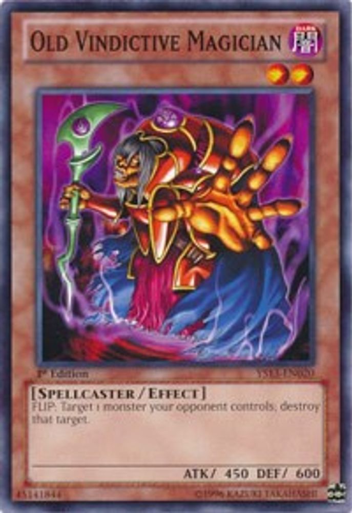 Vieux magicien vindicatif [YS13-EN020] Commun 