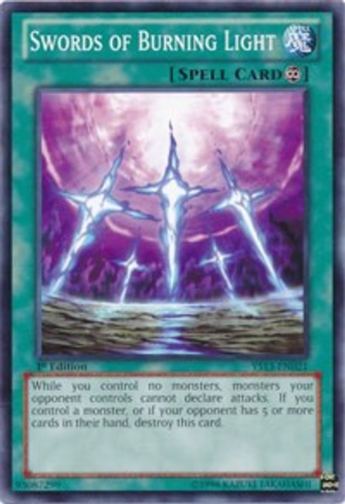Swords of Burning Light (YS13-EN021) - Common