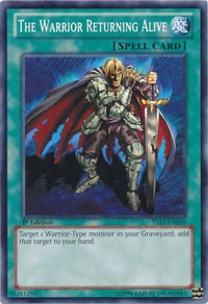 The Warrior Returning Alive (YS13-EN030) - Common