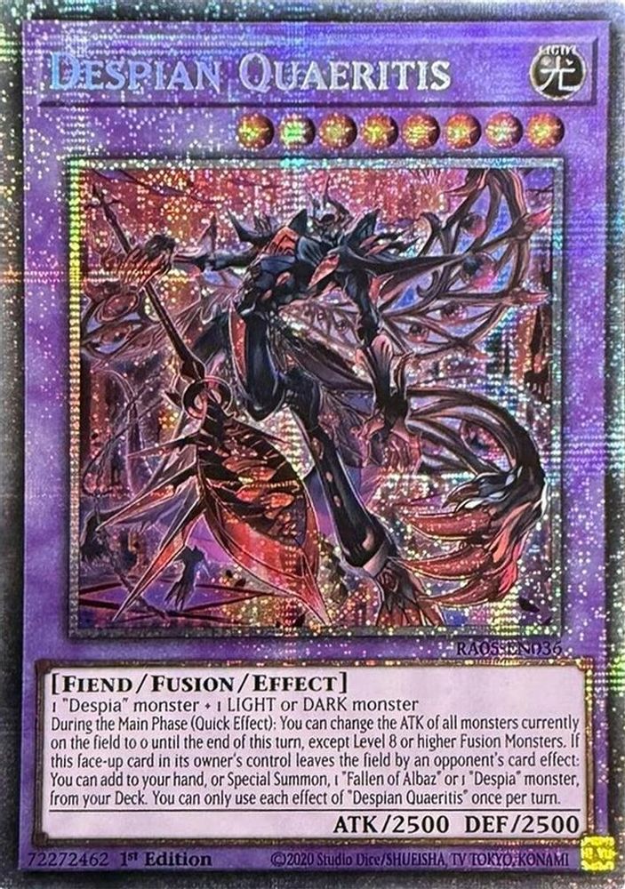 Despian Quaeritis (Starlight Rare) (RA05-EN036) - Starlight Rare