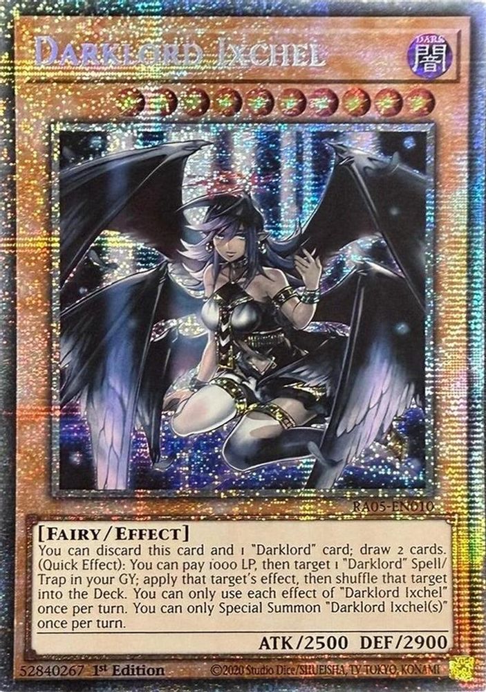 Darklord Ixchel (Starlight Rare) (RA05-EN010) - Starlight Rare