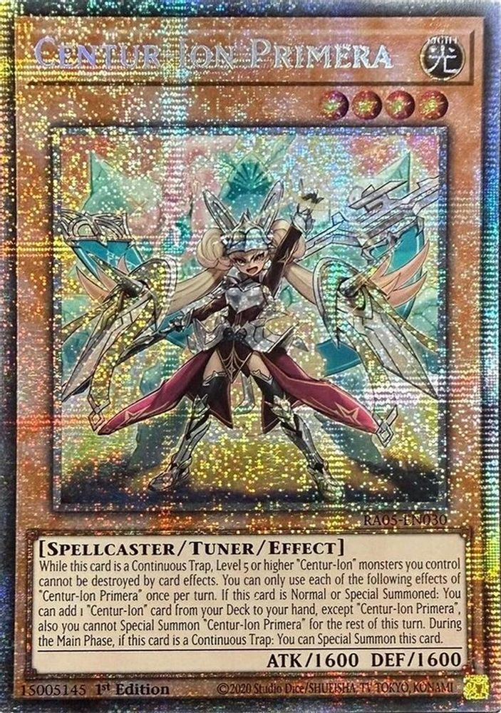 Centur-Ion Primera (Starlight Rare) (RA05-EN030) - Starlight Rare