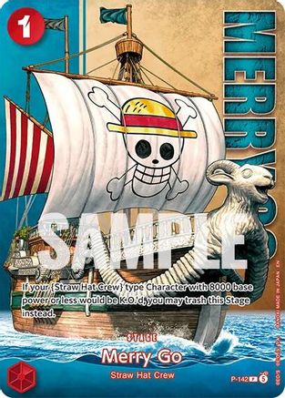 Merry Go - P-142 (Premium Card Collection -Live Action Edition Vol.2 Straw Hat Crew-) (P-142) - Promo