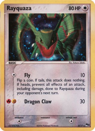Rayquaza (2006) 003/017  - Holofoil - Rare