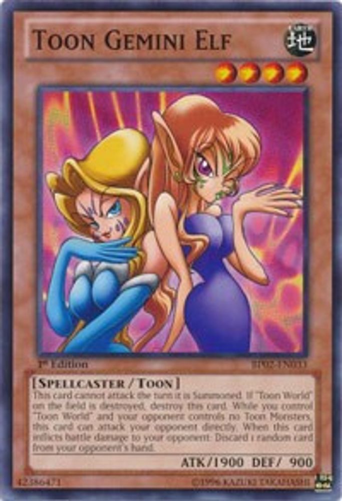 Toon Gemini Elf (BP02-EN033) - Common