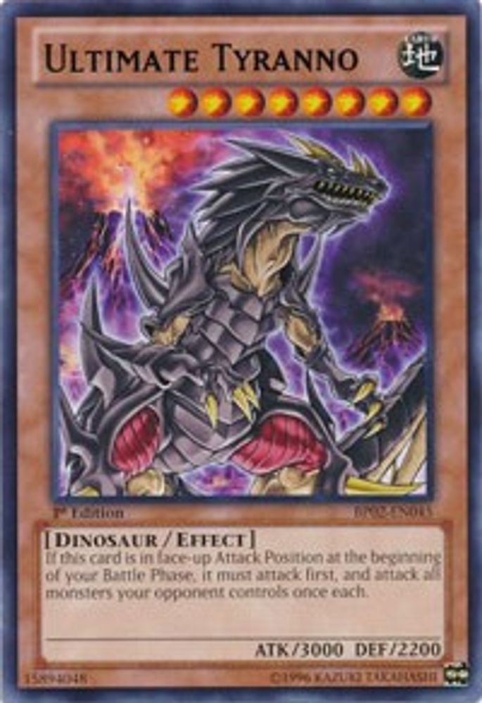 Ultimate Tyranno (BP02-EN045) - Rare