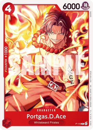 Portgas.D.Ace (Pirates Party 2026 Vol. 1) (P-119) - Promo