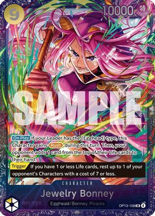 Jewelry Bonney (Treasure Cup May 2026) (OP13-108) - Super Rare