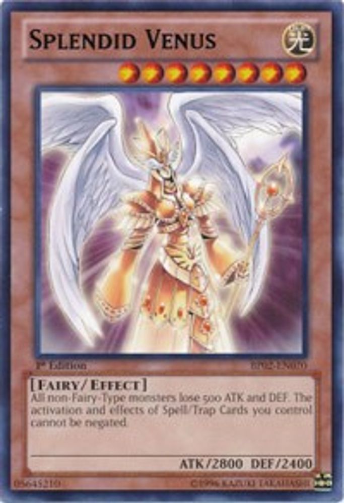 Splendid Venus (BP02-EN070) - Rare
