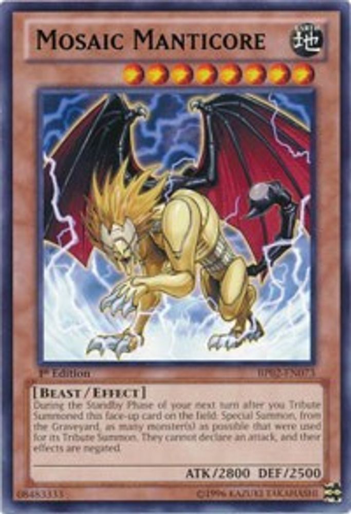 Mosaic Manticore (BP02-EN073) - Rare