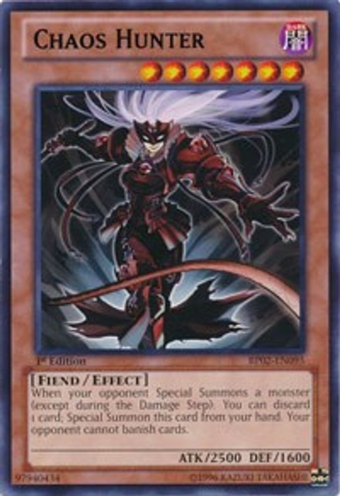 Chaos Hunter (BP02-EN095) - Rare