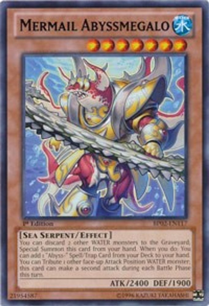 Mermail Abyssmegalo (BP02-EN117) - Rare