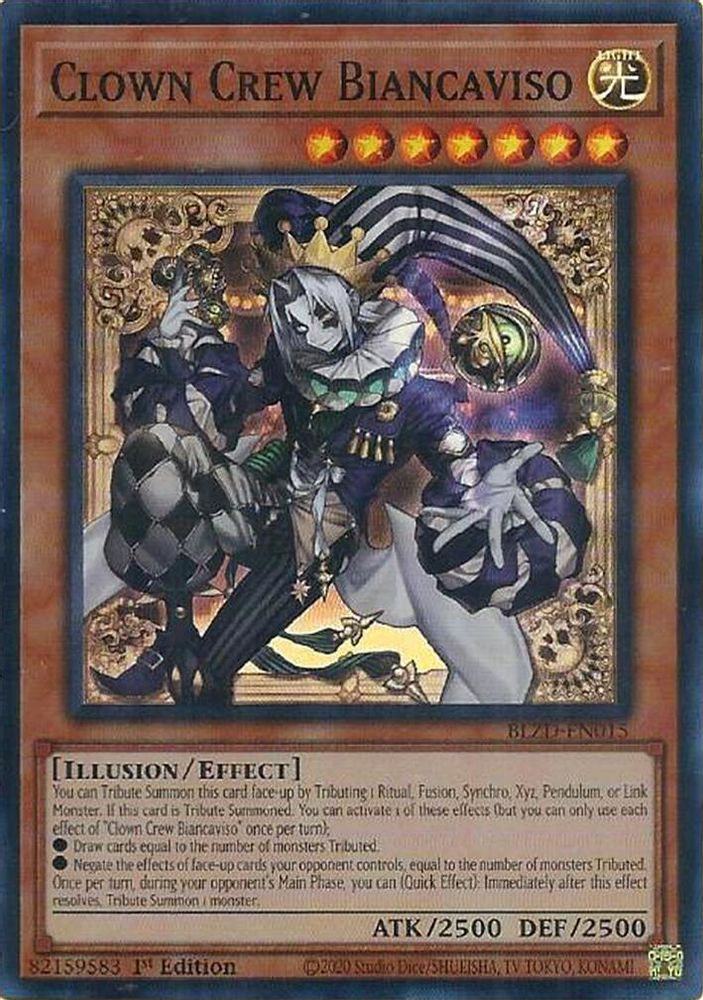 Clown Crew Biancaviso (BLZD-EN015) - Super Rare