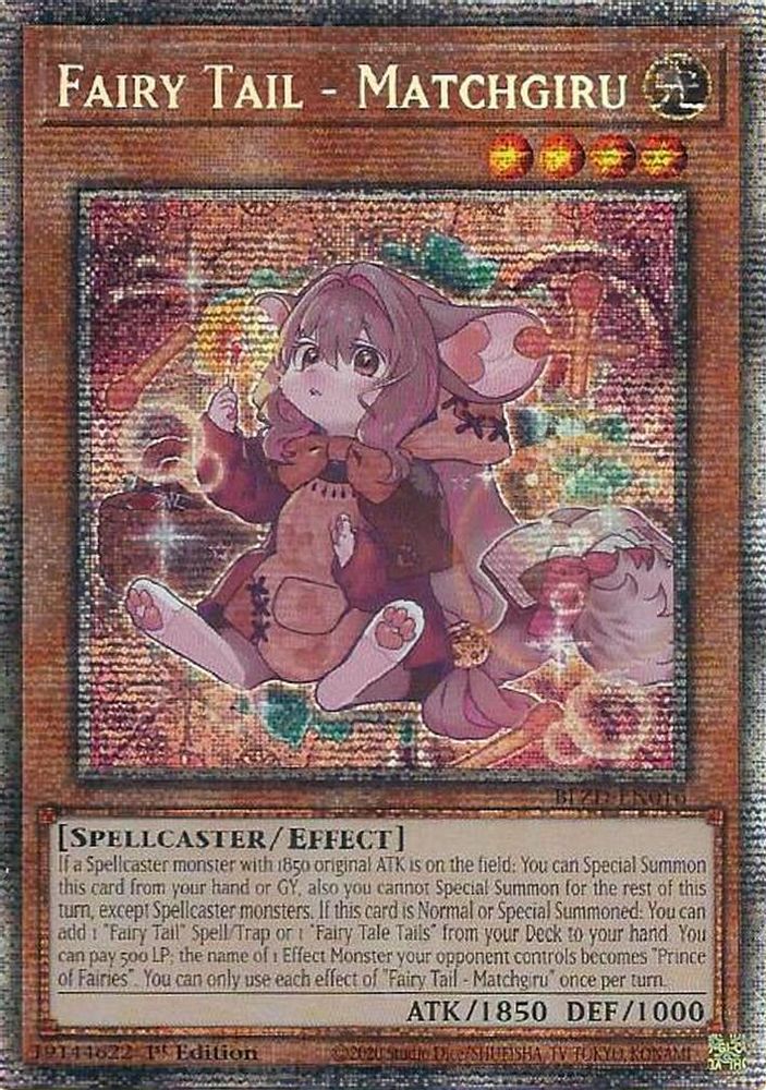 Fairy Tail - Matchgiru (Starlight Rare) (BLZD-EN016) - Starlight Rare