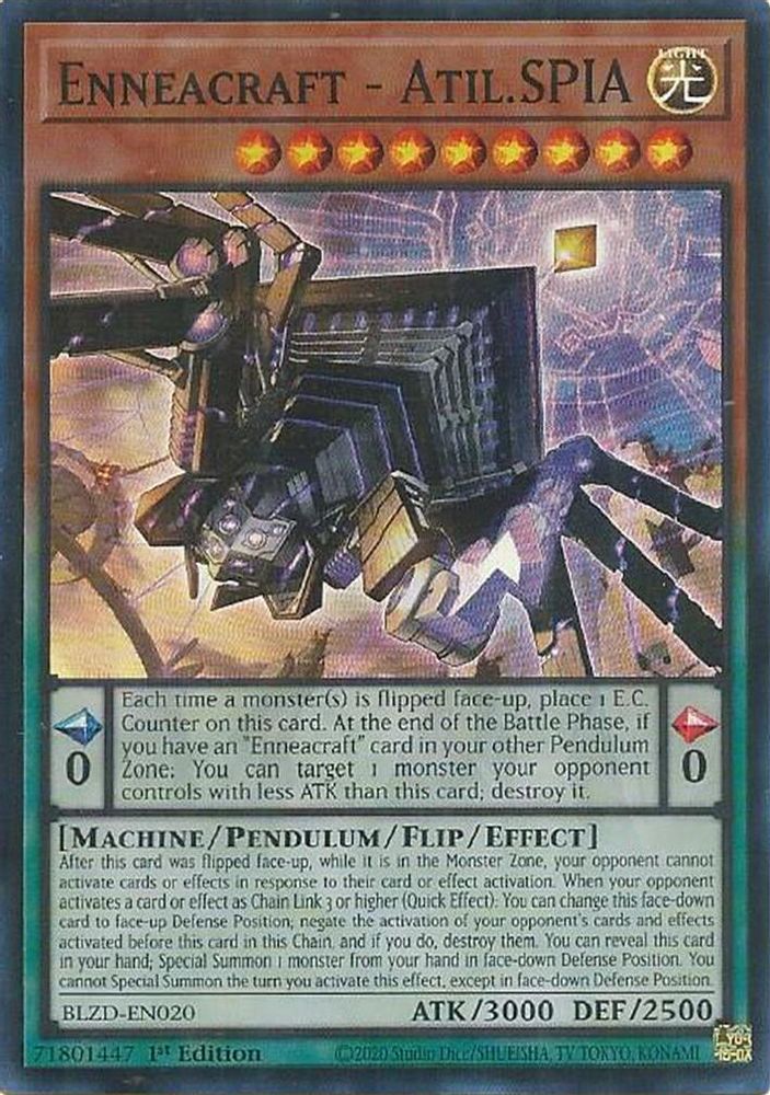 Enneacraft - Atil.SPIA (BLZD-EN020) - Super Rare