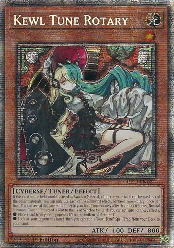 Kewl Tune Rotary (Starlight Rare) (BLZD-EN021) - Starlight Rare