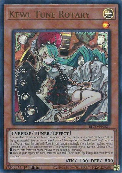 Kewl Tune Rotary (BLZD-EN021) - Ultra Rare