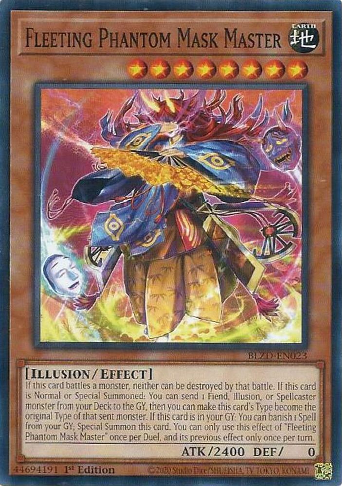 Fleeting Phantom Mask Master (BLZD-EN023) - Common