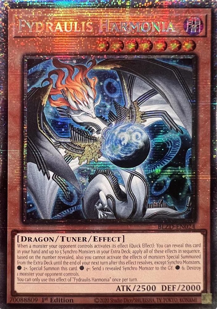 Fydraulis Harmonia (Starlight Rare) (BLZD-EN024) - Starlight Rare