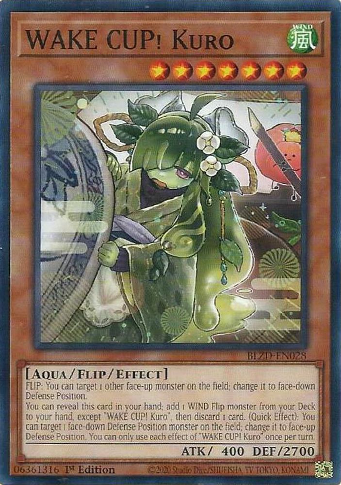 WAKE CUP! Kuro (BLZD-EN028) - Common