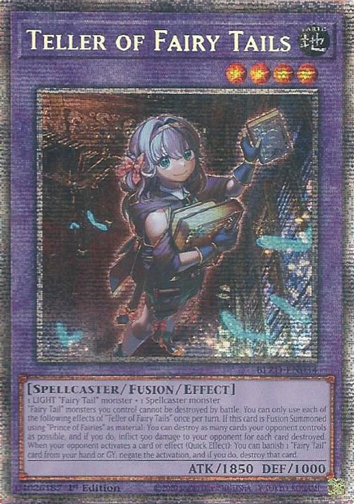 Teller of Fairy Tails (Starlight Rare) (BLZD-EN034) - Starlight Rare