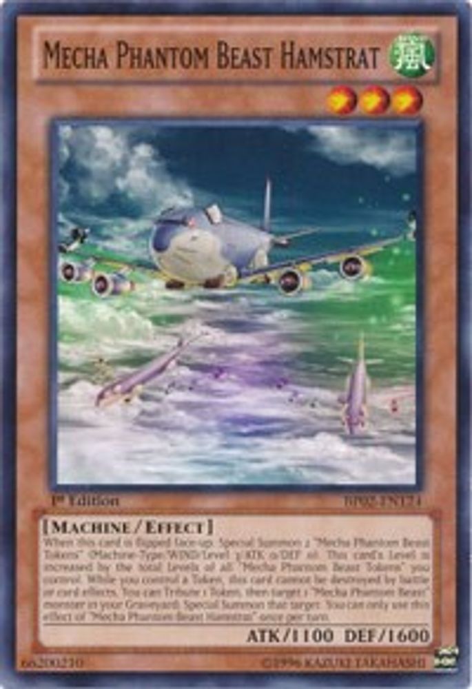 Mecha Phantom Beast Hamstrat (BP02-EN124) - Common