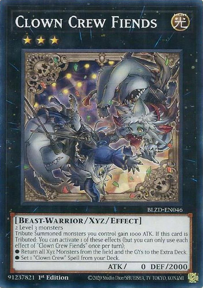 Clown Crew Fiends (BLZD-EN046) - Common