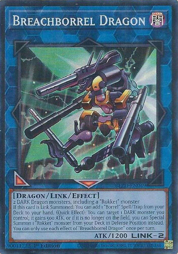 Breachborrel Dragon (BLZD-EN049) - Super Rare