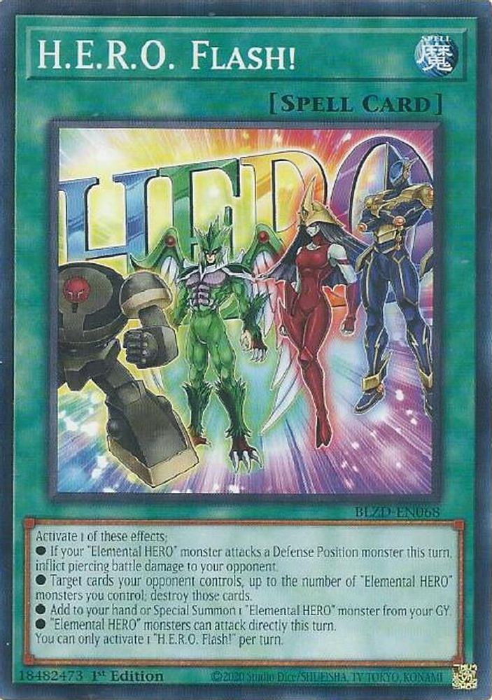 H.E.R.O. Flash! (BLZD-EN068) - Common