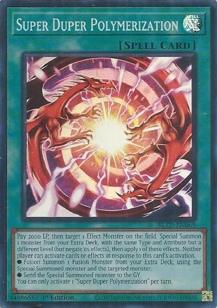 Super Duper Polymerization (BLZD-EN069) - Super Rare