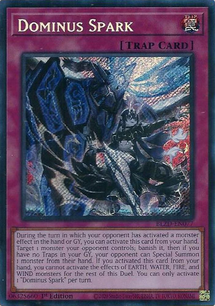 Dominus Spark (BLZD-EN077) - Secret Rare