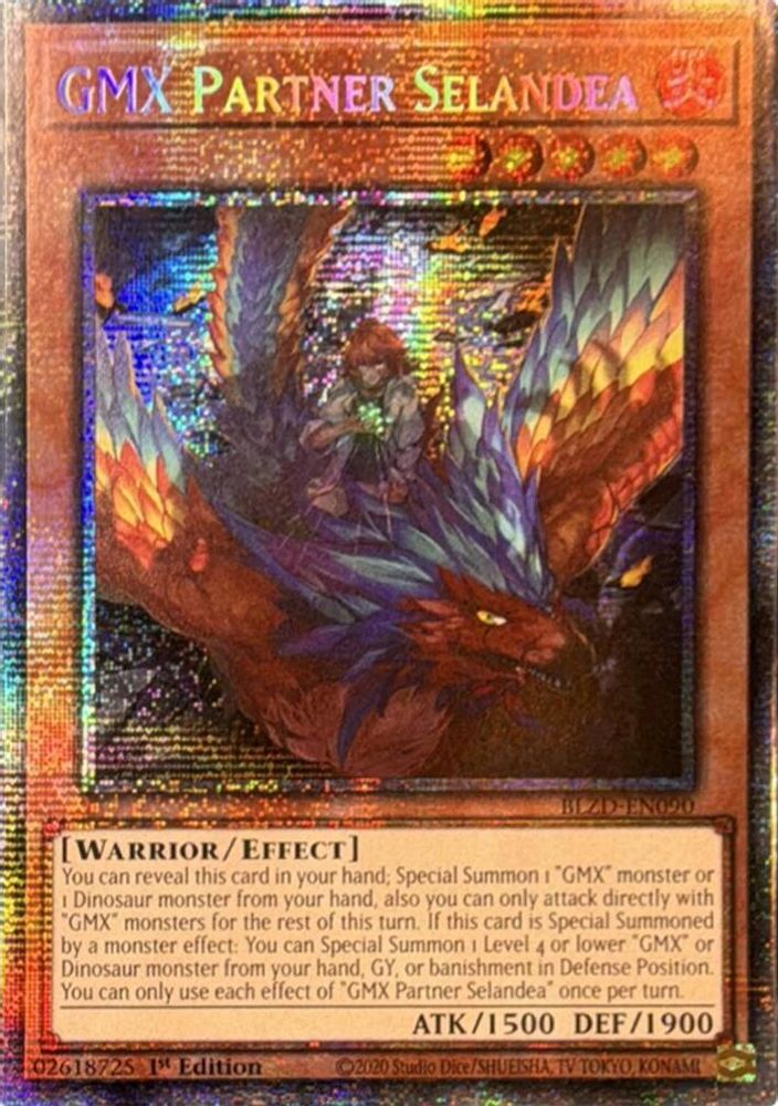 GMX Partner Selandea (Starlight Rare) (BLZD-EN090) - Starlight Rare
