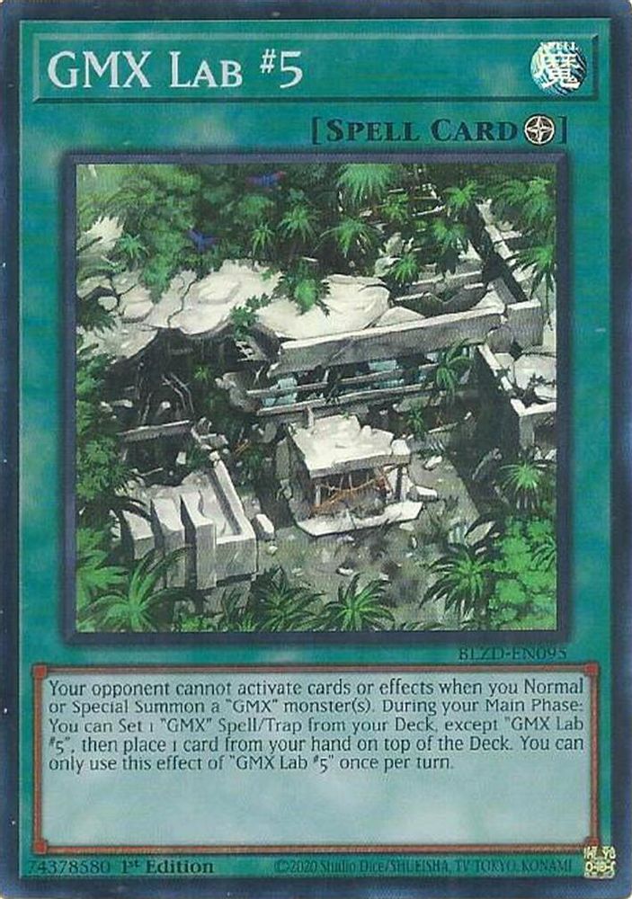 GMX Lab #5 (BLZD-EN095) - Super Rare