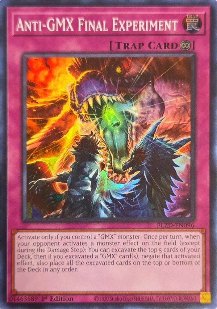 Anti-GMX Final Experiment (BLZD-EN096) - Super Rare