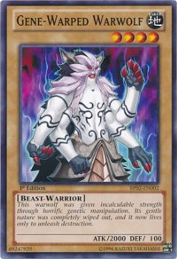 Gene-Warped Warwolf (BP02-EN002) - Common