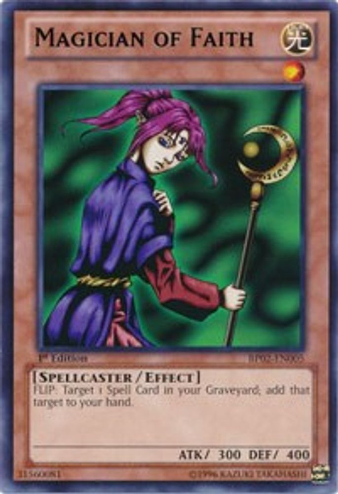 Magician of Faith (BP02-EN005) - Rare