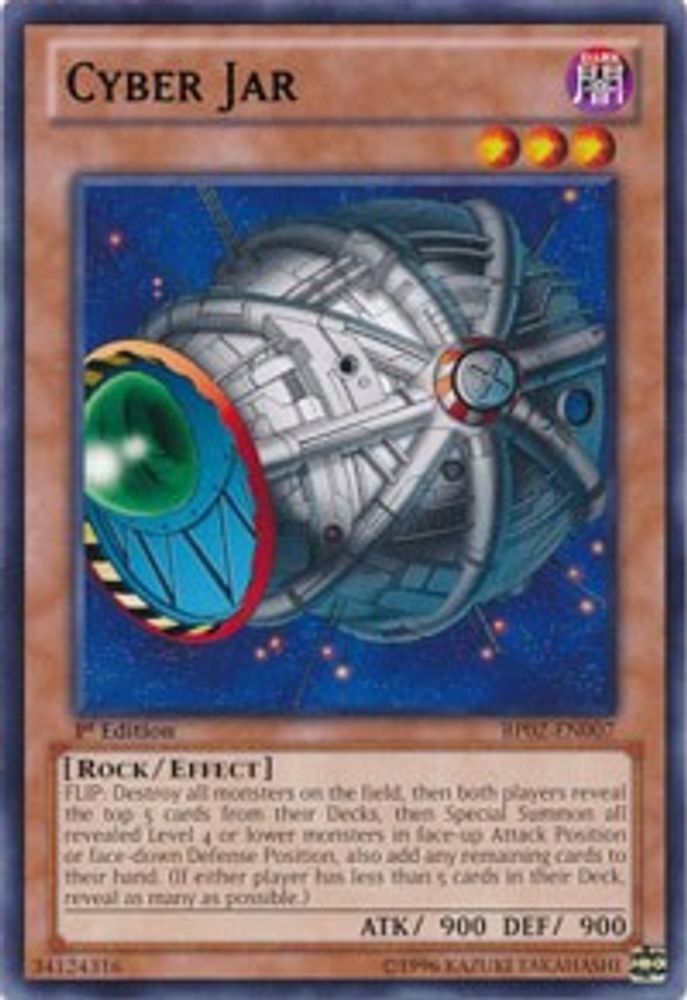 Cyber Jar (BP02-EN007) - Rare