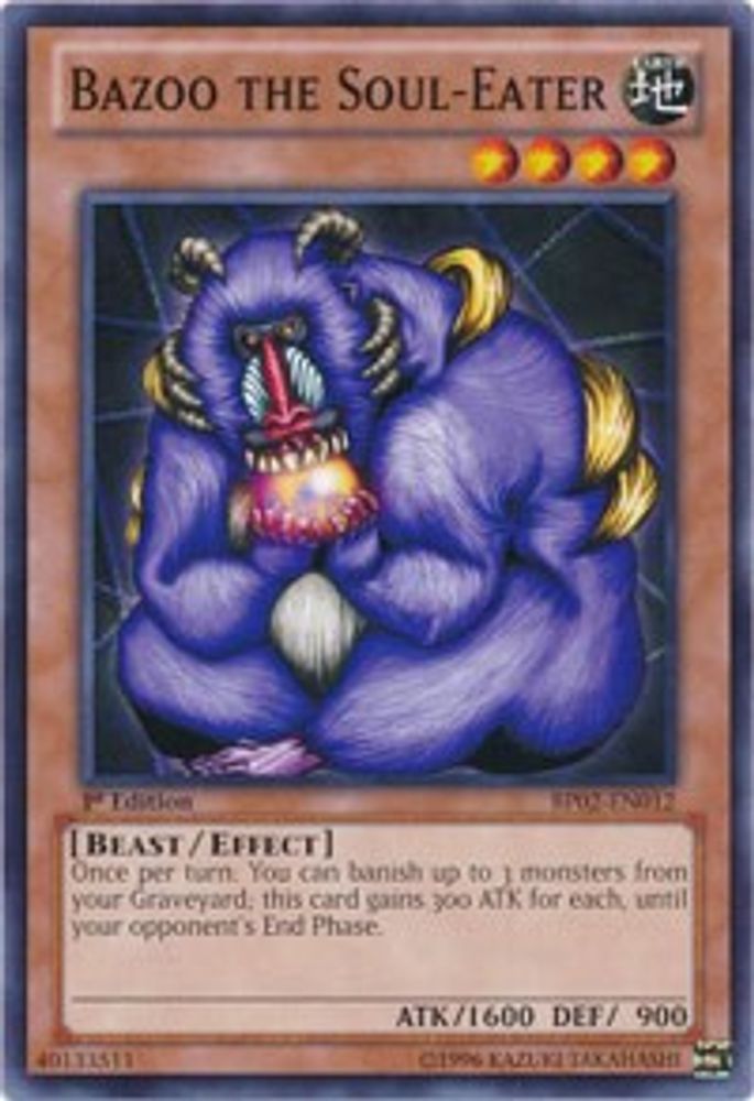 Bazoo the Soul-Eater (BP02-EN012) - Common