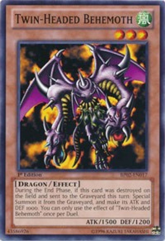 Twin-Headed Behemoth (BP02-EN017) - Common