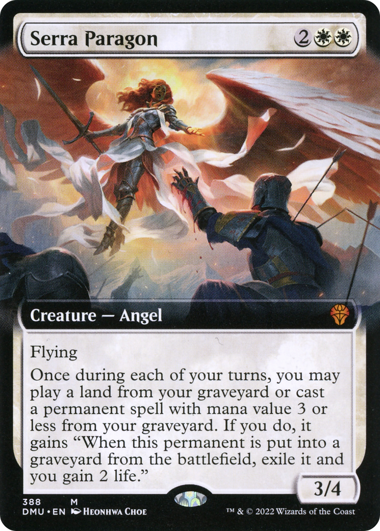 Serra Paragon (Art étendu) [Dominaria United] 