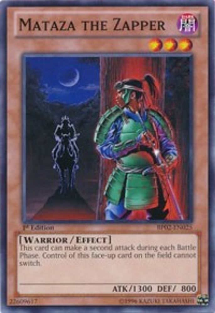 Mataza the Zapper (BP02-EN025) - Common