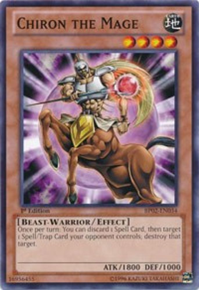 Chiron the Mage (BP02-EN034) - Common