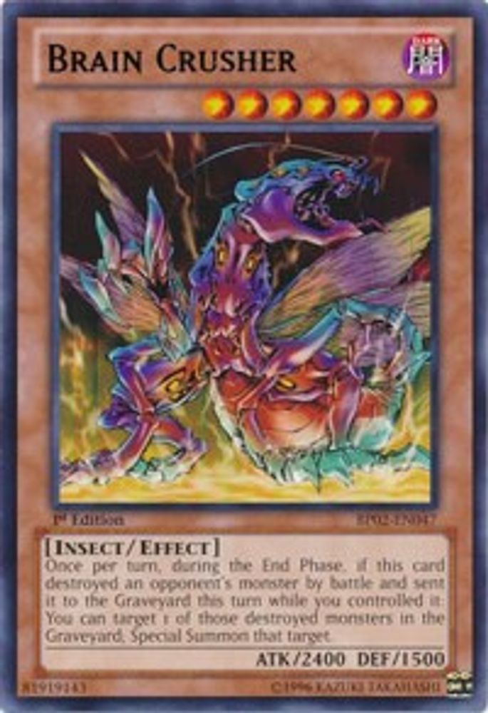 Brain Crusher (BP02-EN047) - Rare