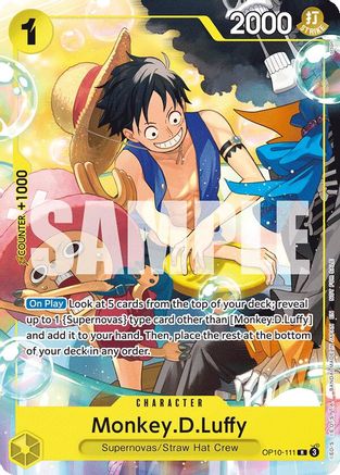 Monkey.D.Luffy (Welcome Pack 2026 Vol.1) (OP10-111) - Rare