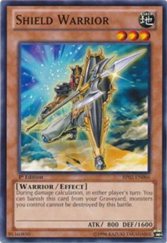 Shield Warrior (BP02-EN066) - Common