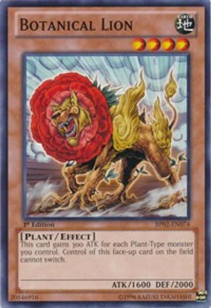 Botanical Lion (BP02-EN074) - Common