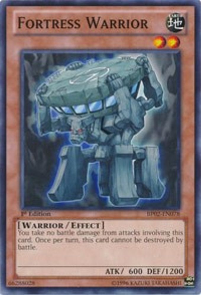 Fortress Warrior (BP02-EN078) - Common