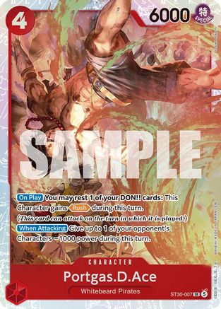 Portgas.D.Ace (ST30-007) - Super Rare